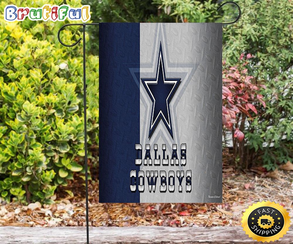 Nfl Garden Flags Dallas Cowboys Star Metal Double Sided Printing Garden Flag Cowboys Garden Flags 1 ktdypr