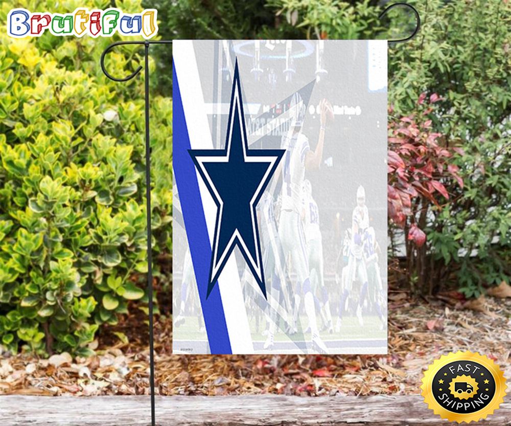 Nfl Garden Flags Dallas Cowboys Star PreScott Playing Double Sided Printing Garden Flag Cowboys Garden Flags 1 dla2zz