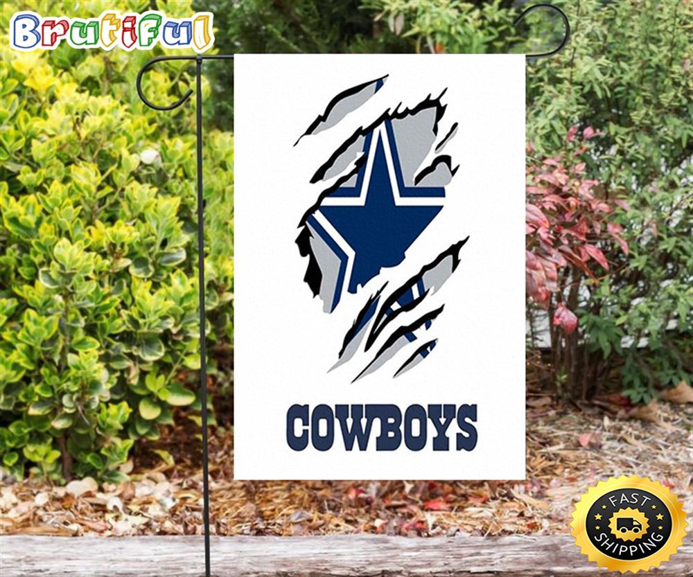 Nfl Garden Flags Dallas Cowboys Tear Star Double Sided Printing Garden Flag Cowboys Garden Flags 1 cxqmx4