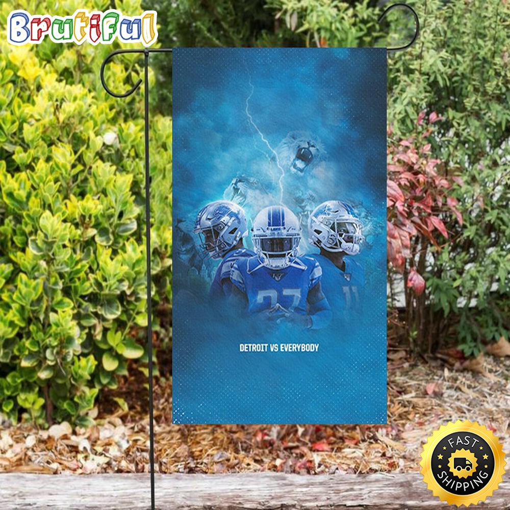 Nfl Garden Flags Detroit Lions Detroit Vs Everybody Double Sided Printing Garden Flag Detroit Lions Garden Flag 1 ga7tco