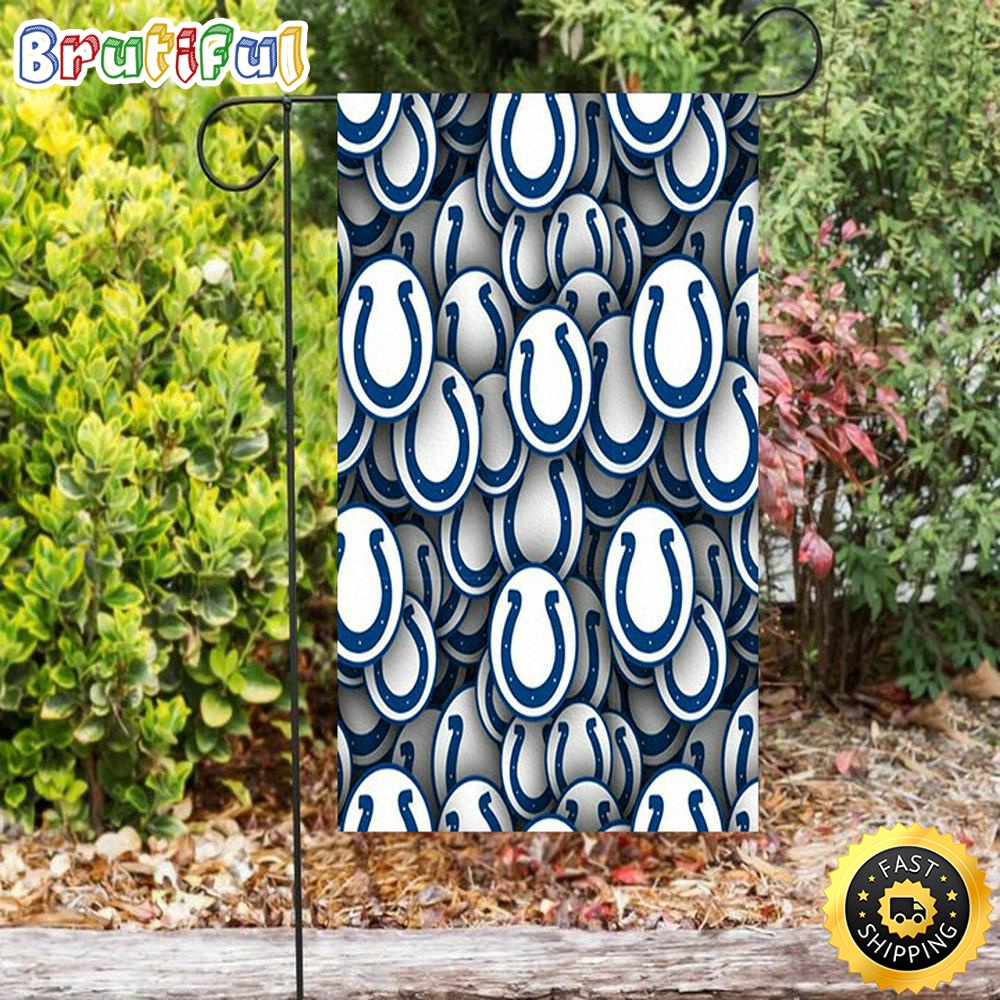 Nfl Garden Flags Indianapolis Colts2 Double Sided Printing Garden Flag Colts Garden Flag 1 l2evbo