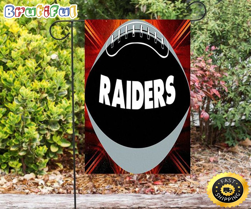 Nfl Garden Flags Las Vegas Raiders Ball Double Sided Printing Garden Flag Raiders Garden Flags 1 vydm0n