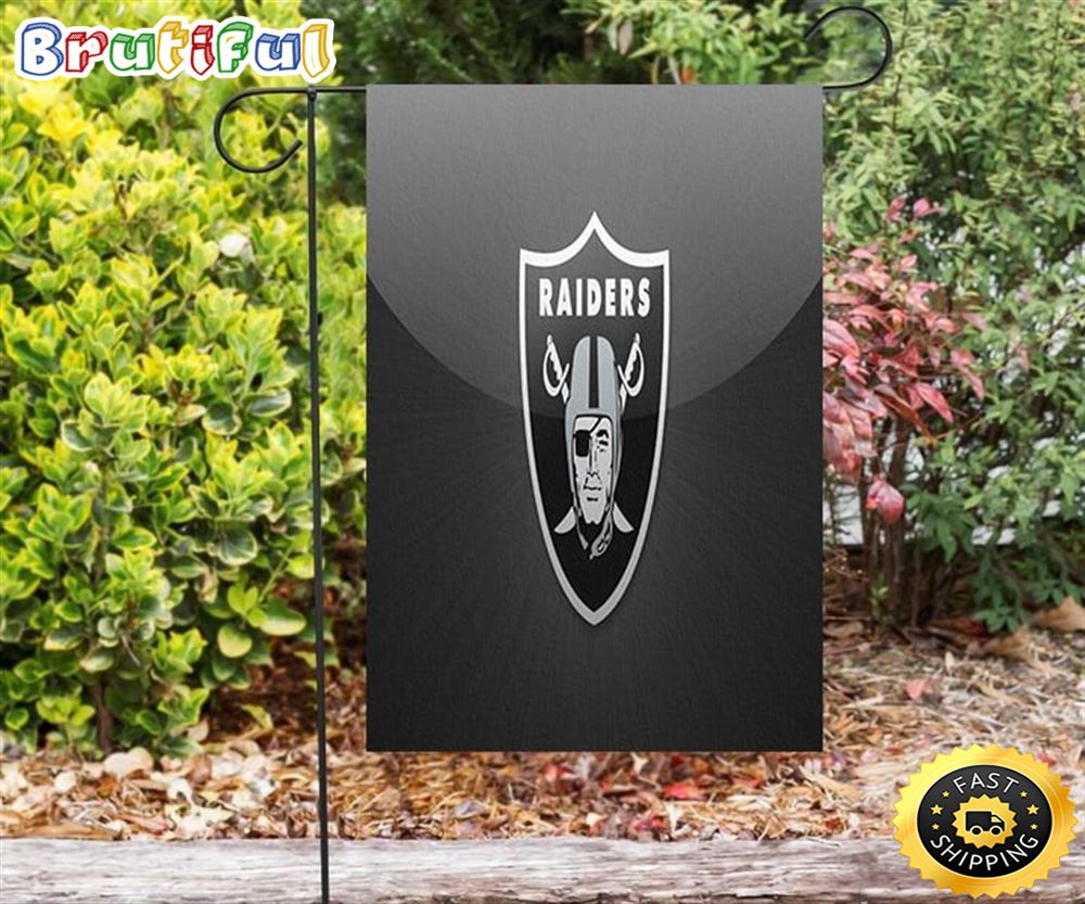 Nfl Garden Flags Las Vegas Raiders Logo Art19 Double Sided Printing Garden Flag Raiders Garden Flags 1 cj3re2