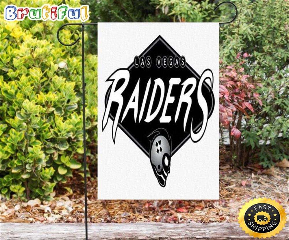 Nfl Garden Flags Las Vegas Raiders Logo Art1 Double Sided Printing Garden Flag Raiders Garden Flags 1 egwnmg