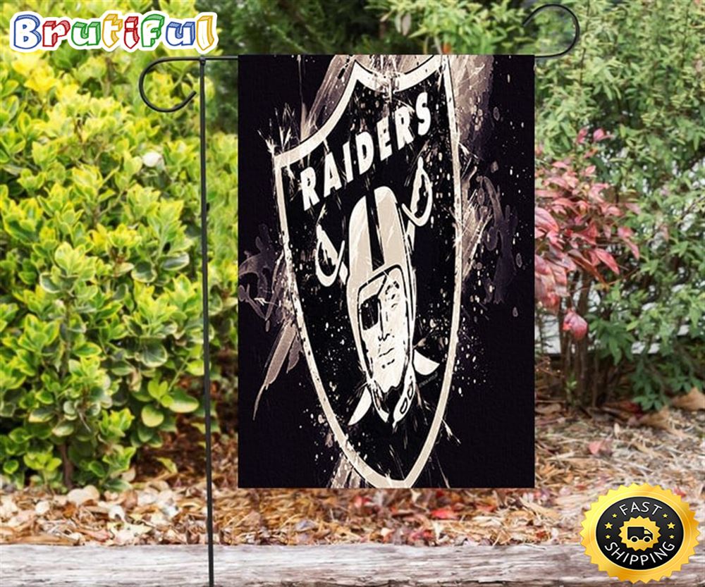 Nfl Garden Flags Las Vegas Raiders Logo Art28 Double Sided Printing Garden Flag Raiders Garden Flags 1 minn2v