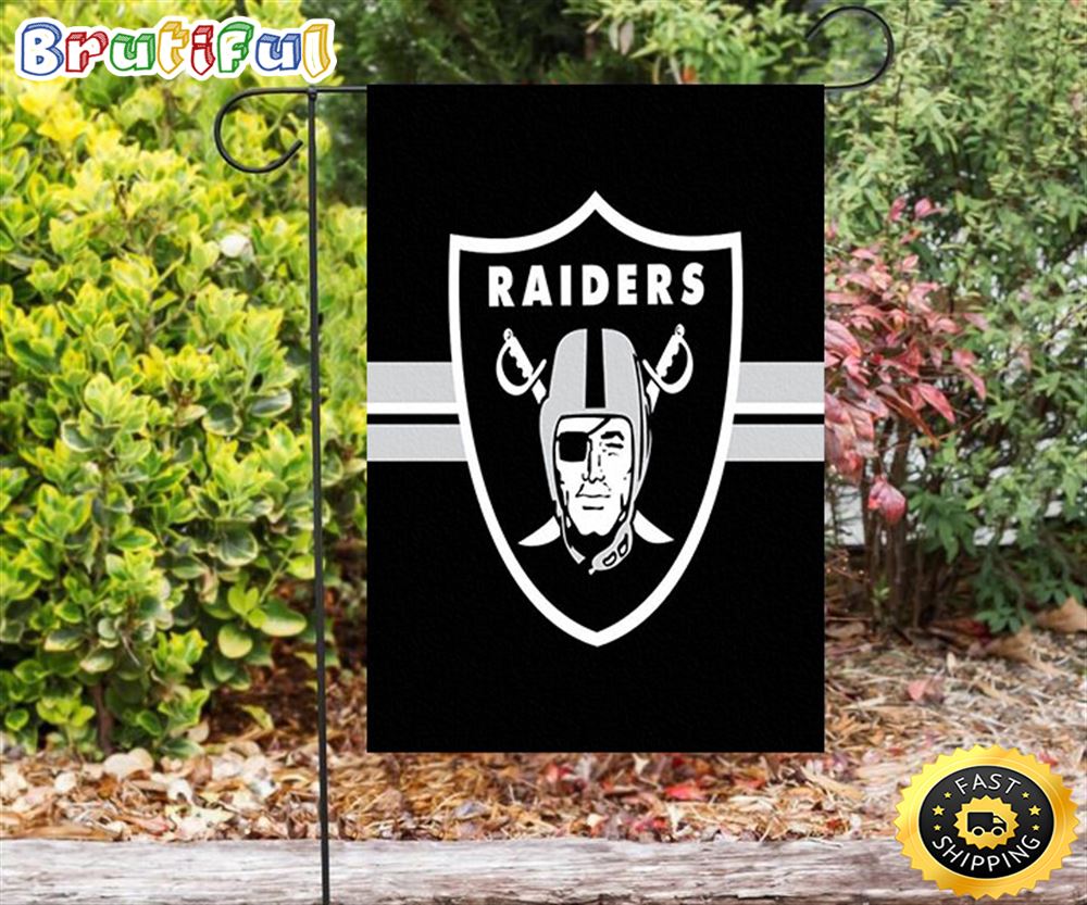Nfl Garden Flags Las Vegas Raiders Logo Art5 Double Sided Printing Garden Flag Raiders Garden Flags 1 io4z4f