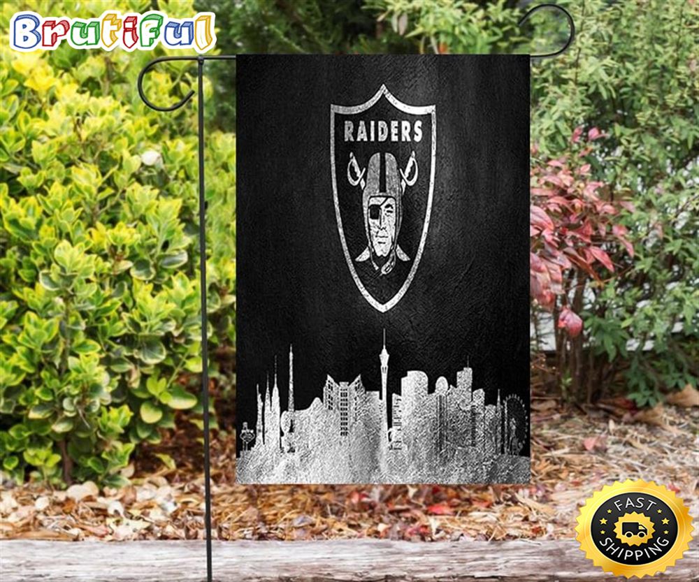 Nfl Garden Flags Las Vegas Raiders Logo City Double Sided Printing Garden Flag Raiders Garden Flags 1 atjkmm
