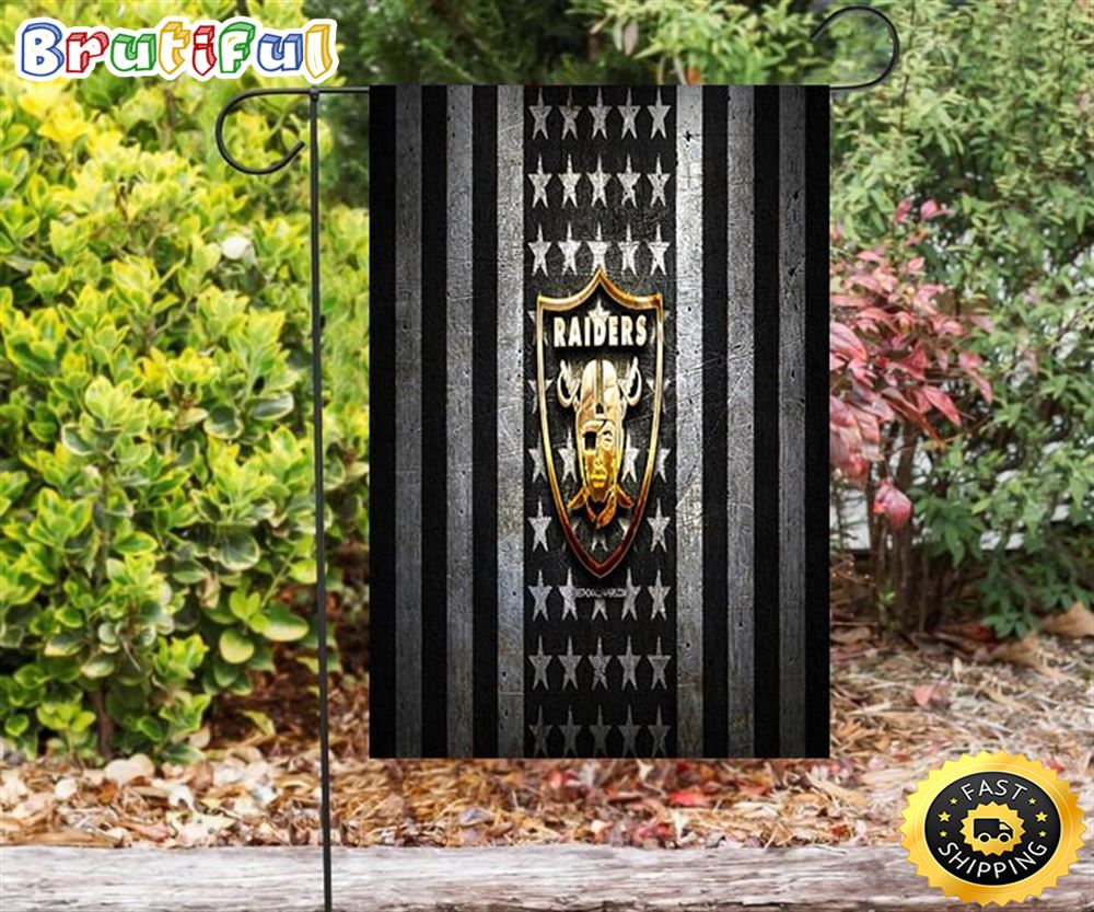 Nfl Garden Flags Las Vegas Raiders Logo Flag4 Double Sided Printing Garden Flag Raiders Garden Flags 1 ylxbaq
