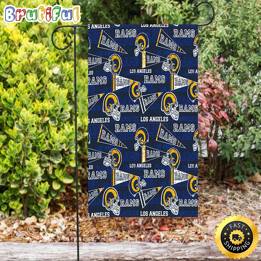 Nfl Garden Flags Los Angeles Rams4 Double Sided Printing Garden Flag Rams Garden Flag 1 cif2kv