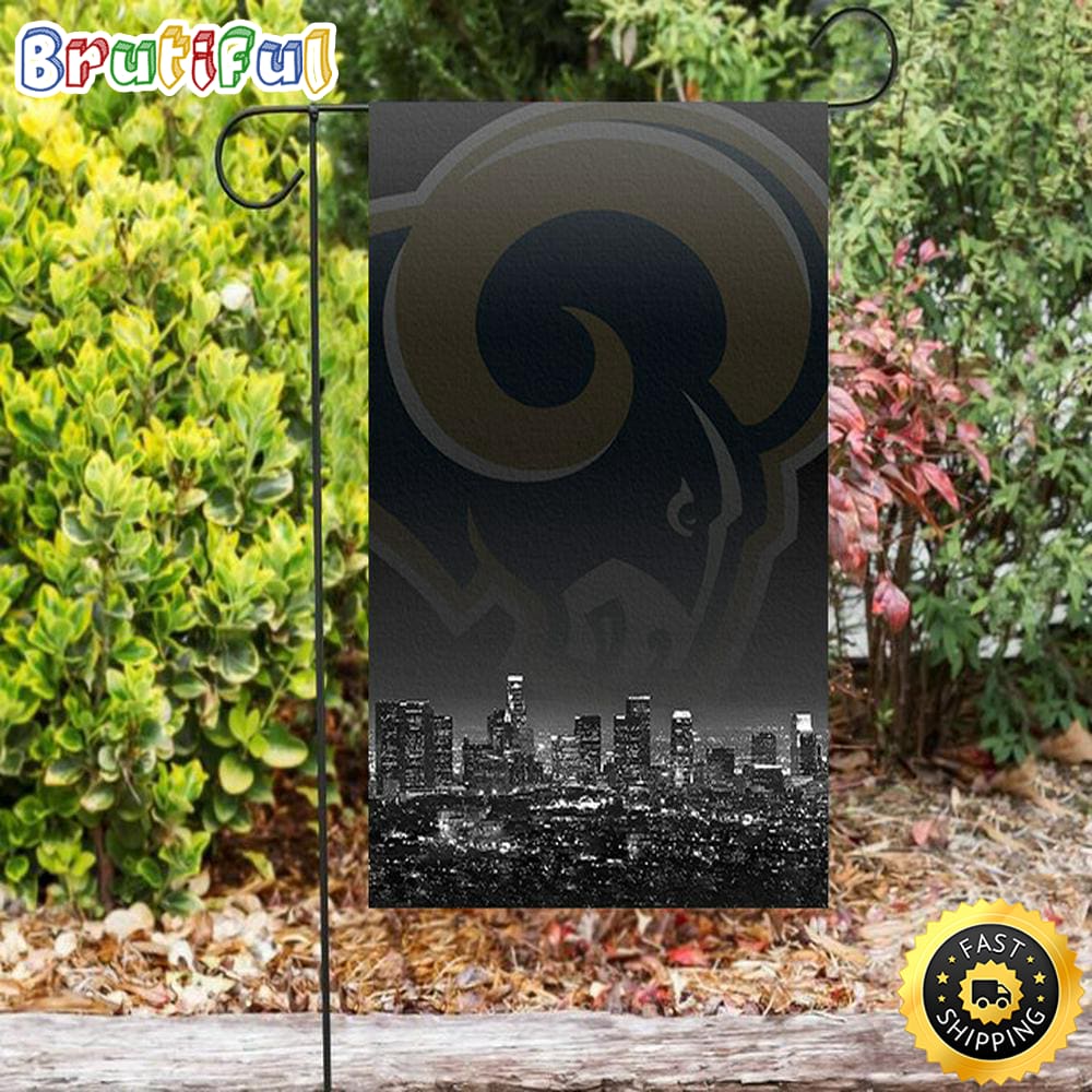 Nfl Garden Flags Los Angeles Rams City Double Sided Printing Garden Flag Rams Garden Flag 1 ebhmhc