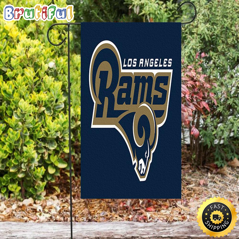 Nfl Garden Flags Los Angeles Rams Navy Double Sided Printing Garden Flag Rams Garden Flag 1 s67m8a