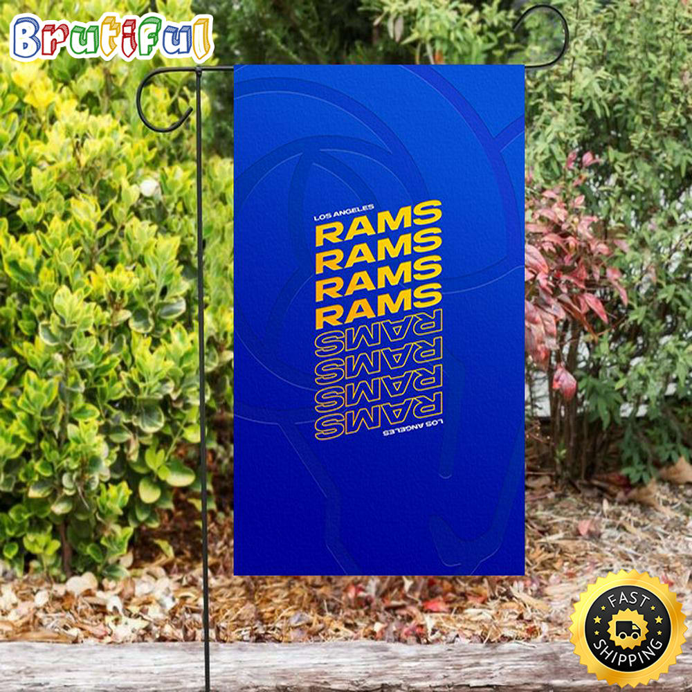 Nfl Garden Flags Los Angeles Rams Yellow Rams Blue1 Double Sided Printing Garden Flag Rams Garden Flag 1 u5todh