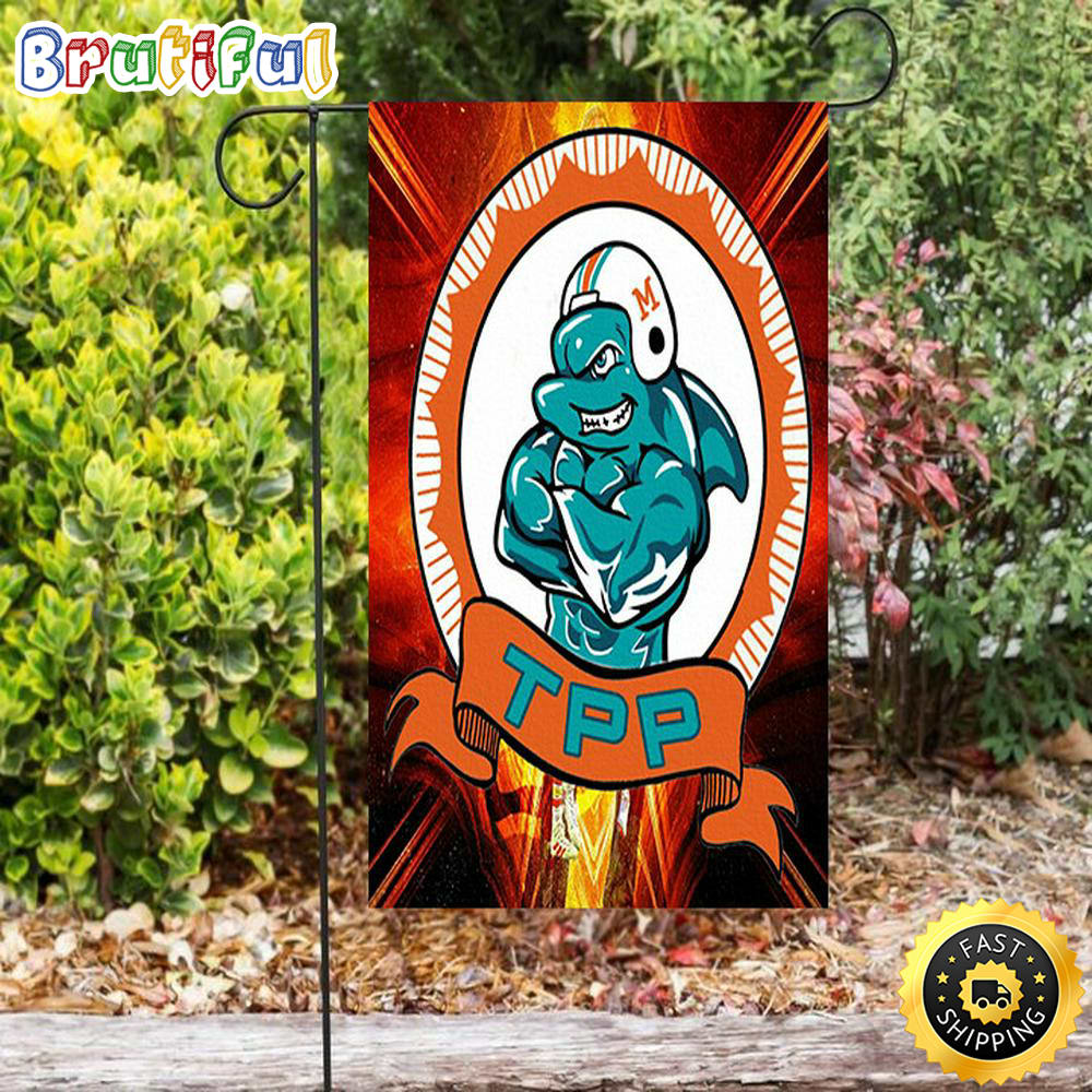 Nfl Garden Flags Miami Dolphins Logo 15 Double Sided Printing Garden Flag Dolphins Garden Flag 1 m5kr0d
