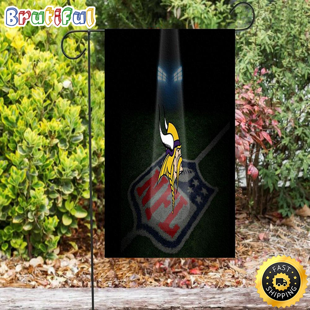 Nfl Garden Flags Minnesota Vikings Emblem NFL Field Double Sided Printing Garden Flag Minnesota Vikings Garden Flag 1 yntyq6