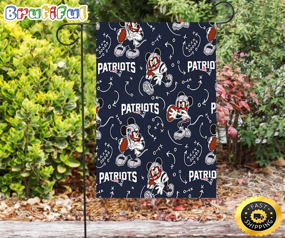 Nfl Garden Flags New England Patriots11 Double Sided Printing Garden Flag Patriot Garden Flags 1 a0nhju