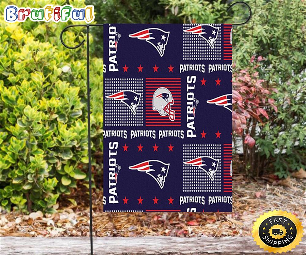 Nfl Garden Flags New England Patriots12 Double Sided Printing Garden Flag Patriot Garden Flags 1 p1lxzo