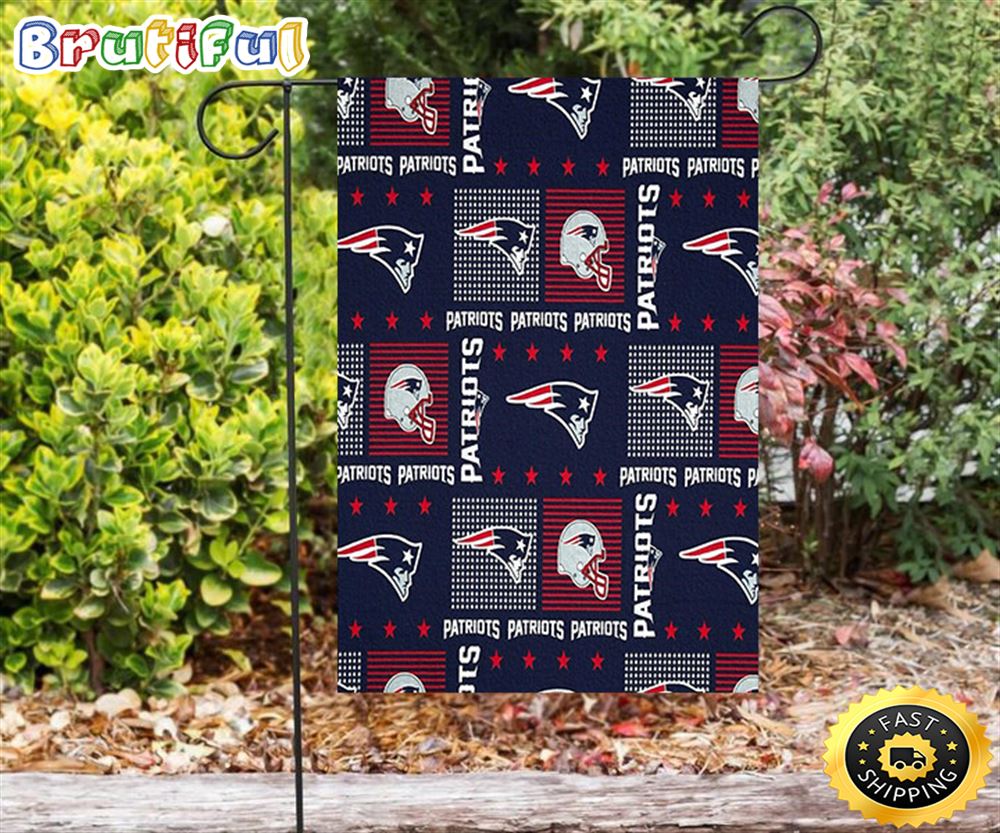Nfl Garden Flags New England Patriots1 Double Sided Printing Garden Flag Patriot Garden Flags 1 rqognc