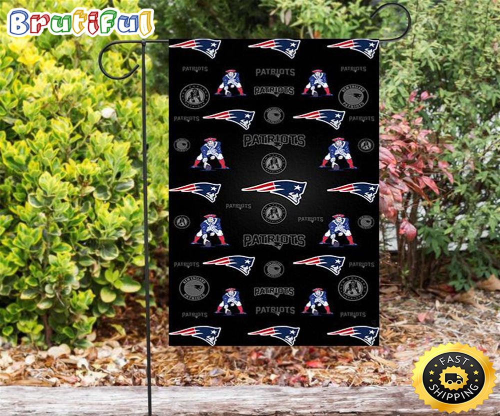 Nfl Garden Flags New England Patriots7 Double Sided Printing Garden Flag Patriot Garden Flags 1 q6p77r