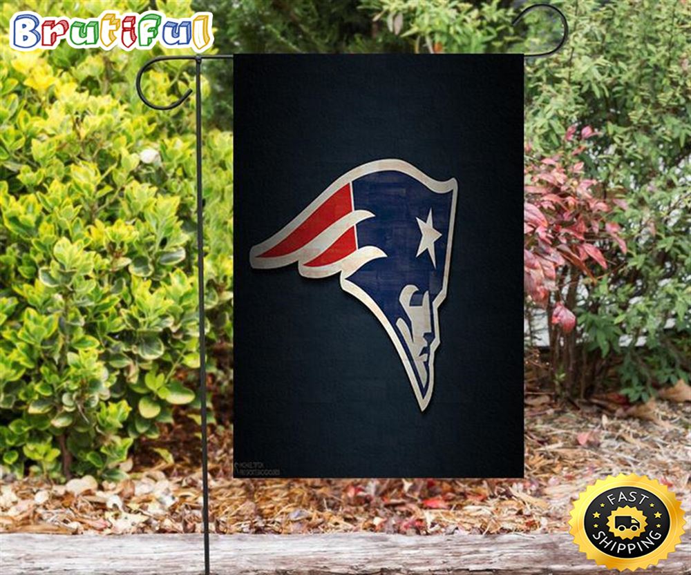 Nfl Garden Flags New England Patriots Blue Wood Double Sided Printing Garden Flag Patriot Garden Flags 1 rgdprh