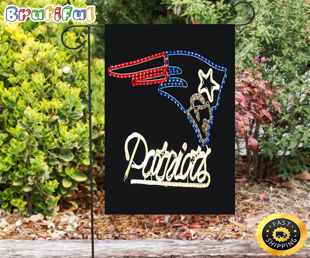 Nfl Garden Flags New England Patriots Light Bulb Pat Double Sided Printing Garden Flag Patriot Garden Flags 1 mesusa
