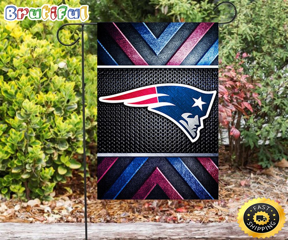 Nfl Garden Flags New England Patriots Metal Blue Red Double Sided Printing Garden Flag Patriot Garden Flags 1 leyxuf