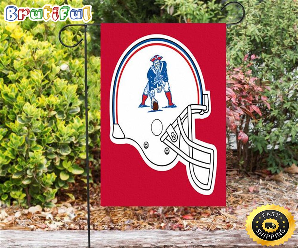 Nfl Garden Flags New England Patriots Pat Helmet Red Double Sided Printing Garden Flag Patriot Garden Flags 1 yvyuep