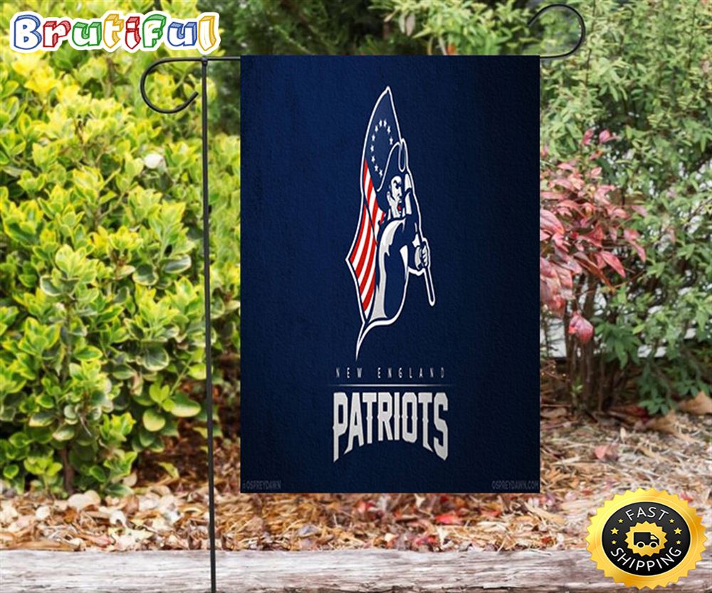 Nfl Garden Flags New England Patriots Pat Holding Flag Double Sided Printing Garden Flag Patriot Garden Flags 1 qjuzzc
