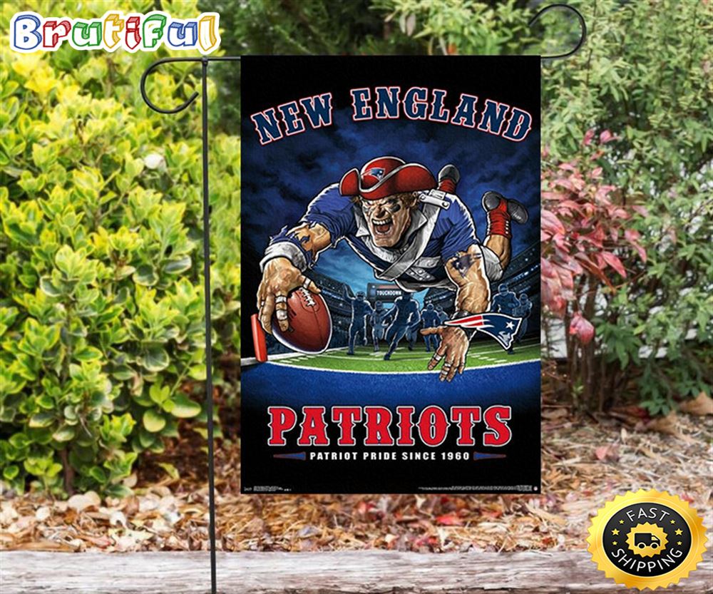 Nfl Garden Flags New England Patriots Pride Since 1960 Double Sided Printing Garden Flag Patriot Garden Flags 1 yq8vh1
