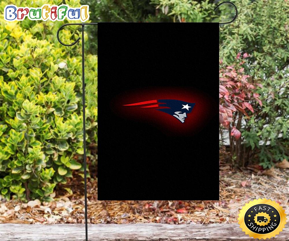 Nfl Garden Flags New England Patriots Red Black Double Sided Printing Garden Flag Patriot Garden Flags 1 wyvgcd