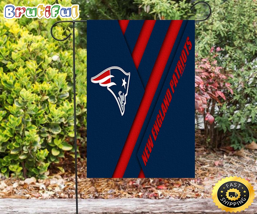Nfl Garden Flags New England Patriots Red Blue2 Double Sided Printing Garden Flag Patriot Garden Flags 1 nupv9l