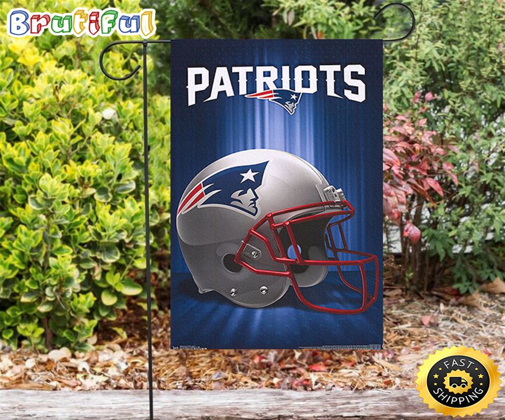 Nfl Garden Flags New England Patriots Shinning Helmet Double Sided Printing Garden Flag Patriot Garden Flags 1 ygo1vz