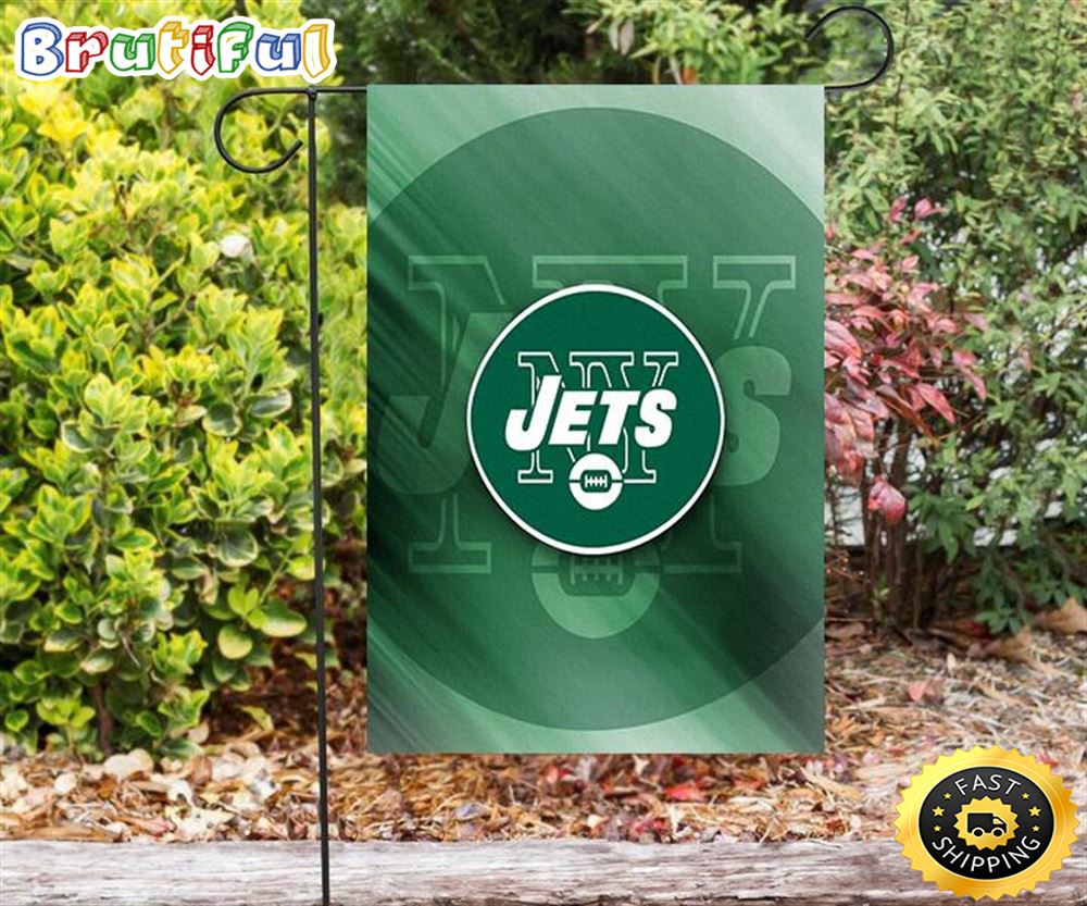 Nfl Garden Flags New York Jets Emblem v35 Double Sided Printing Garden Flag Jets Garden Flags 1 popn9f