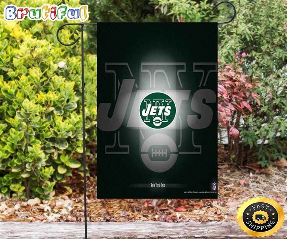 Nfl Garden Flags New York Jets Emblem v4 Double Sided Printing Garden Flag Jets Garden Flags 1 twjjcx