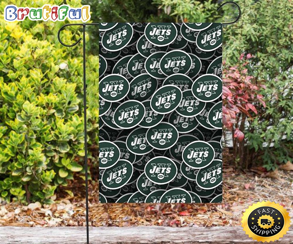 Nfl Garden Flags New York Jets Emblems v32 Double Sided Printing Garden Flag Jets Garden Flags 1 atmlge