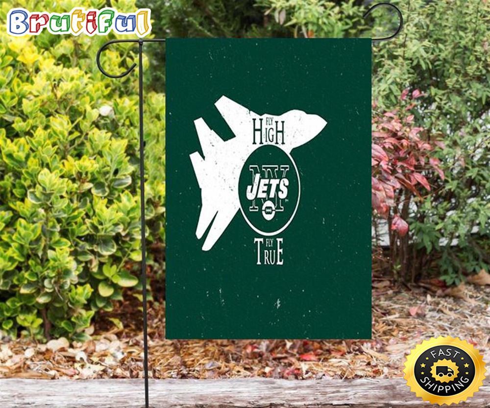 Nfl Garden Flags New York Jets Fly Hight Fly True v17 Double Sided Printing Garden Flag Jets Garden Flags 1 u9gynh