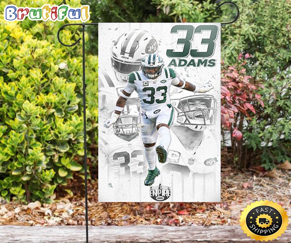 Nfl Garden Flags New York Jets Jamal Adams2 Double Sided Printing Garden Flag Jets Garden Flags 1 fqvkob