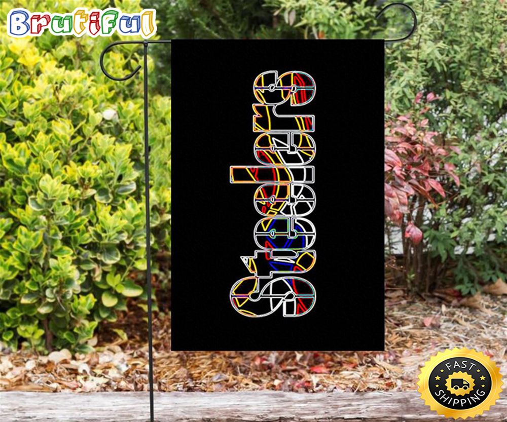 Nfl Garden Flags Pittsburgh Steelers Emblem Colorful Double Sided Printing Garden Flag Steelers Garden Flags 1 pfplyw