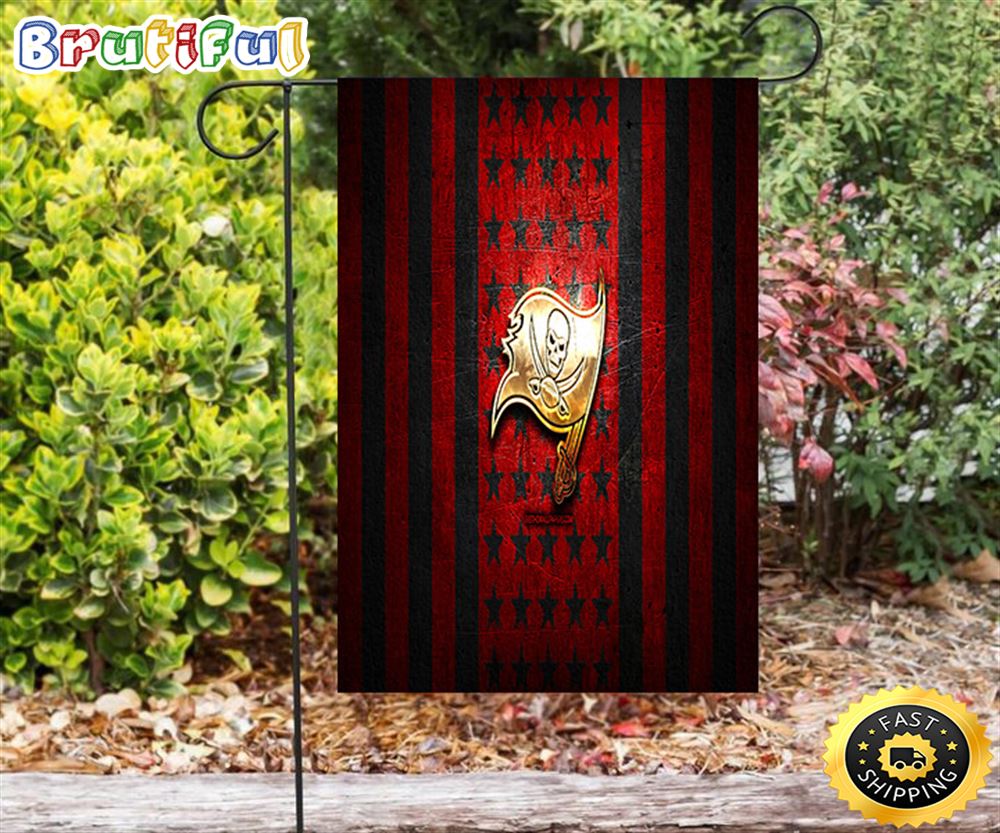 Nfl Garden Flags Tampa Bay Buccaneers American Flag v6 Double Sided Printing Garden Flag Buccaneers Garden Flags 1 x0qk7c
