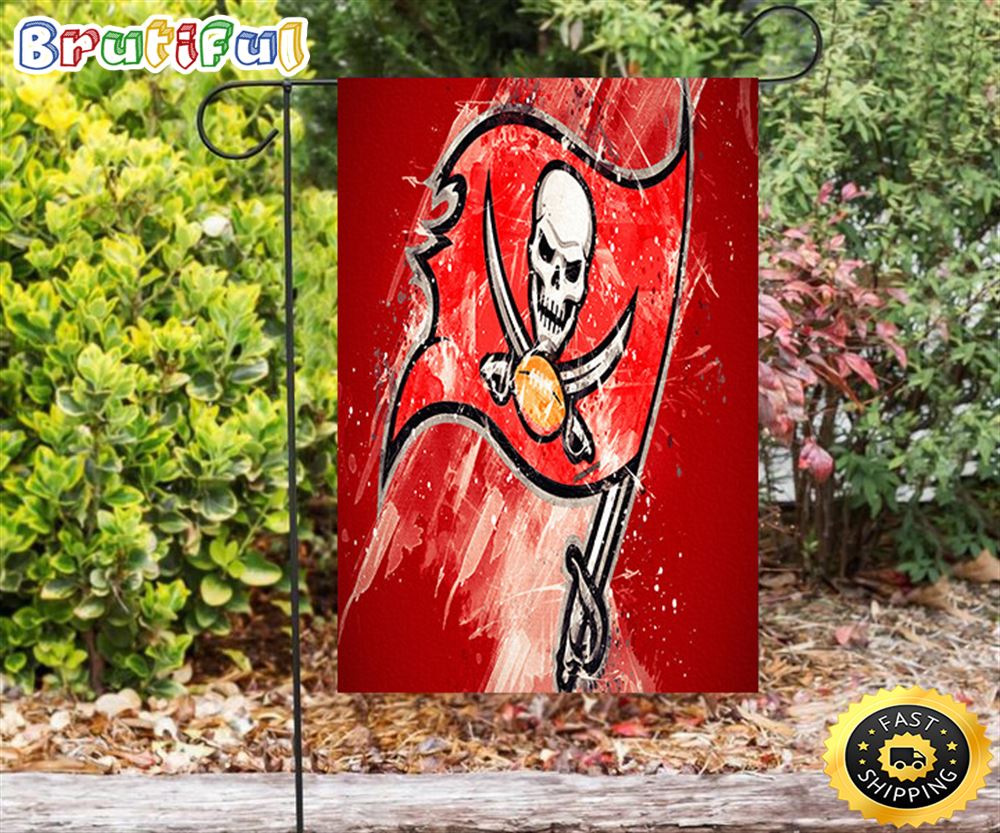Nfl Garden Flags Tampa Bay Buccaneers Emblem v38 Double Sided Printing Garden Flag Buccaneers Garden Flags 1 zbn6dj