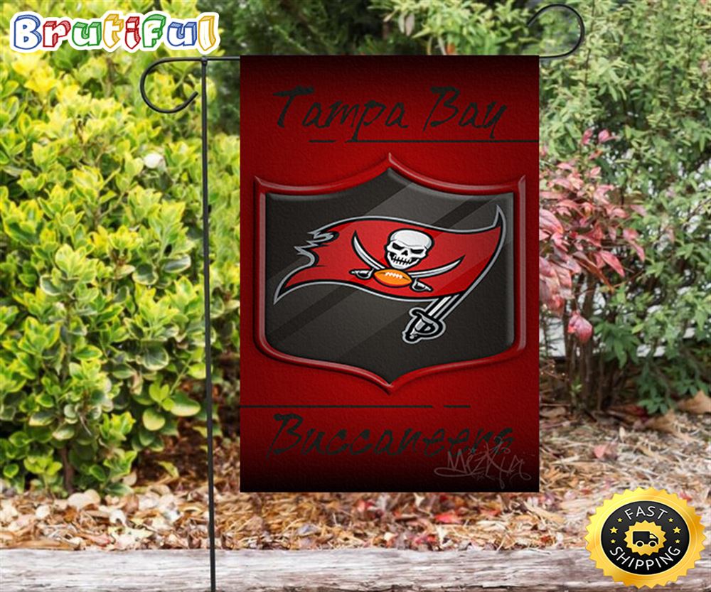 Nfl Garden Flags Tampa Bay Buccaneers Emblem v39 Double Sided Printing Garden Flag Buccaneers Garden Flags 1 egv9ir