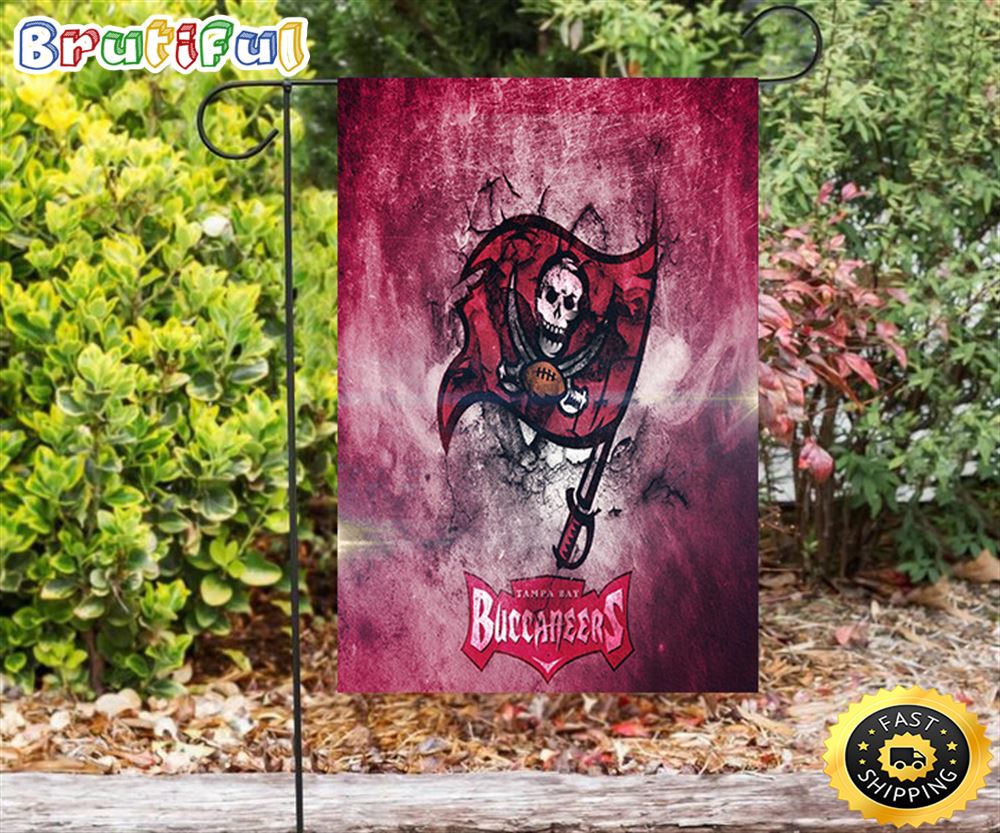 Nfl Garden Flags Tampa Bay Buccaneers Emblem v42 Double Sided Printing Garden Flag Buccaneers Garden Flags 1 ctgnvn