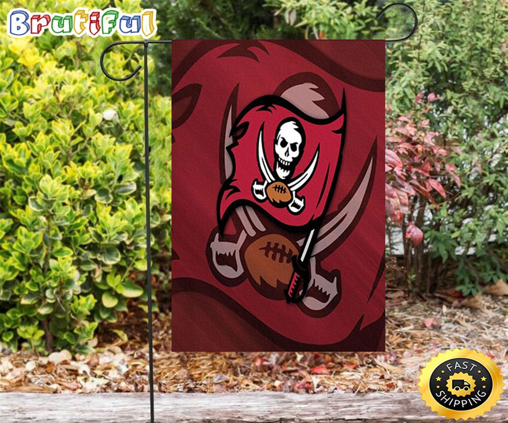 Nfl Garden Flags Tampa Bay Buccaneers Emblem v8 Double Sided Printing Garden Flag Buccaneers Garden Flags 1 mefngp