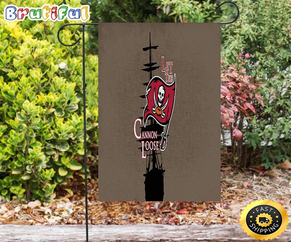 Nfl Garden Flags Tampa Bay Buccaneers Let The Cannon Loose Double Sided Printing Garden Flag Buccaneers Garden Flags 1 bhaxyu