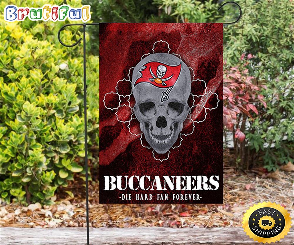 Nfl Garden Flags Tampa Bay Buccaneers Skull v11 Double Sided Printing Garden Flag Buccaneers Garden Flags 1 t8htbh