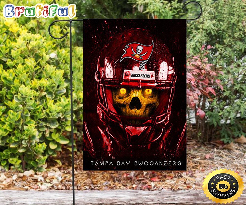 Nfl Garden Flags Tampa Bay Buccaneers Skull v3 Double Sided Printing Garden Flag Buccaneers Garden Flags 1 qozgkq