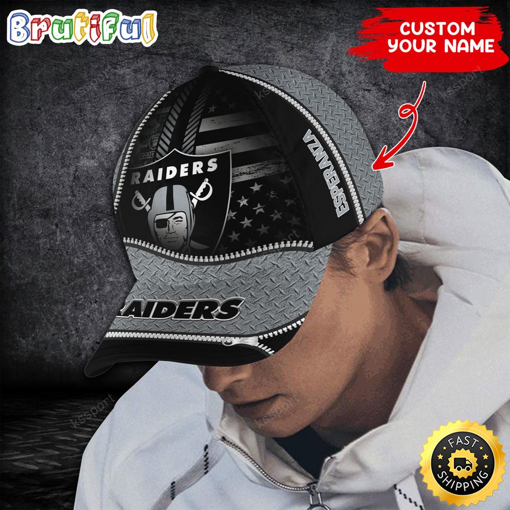 Oakland Raiders Nfl Personalize Cap Steel Style Trending Season k6uo41