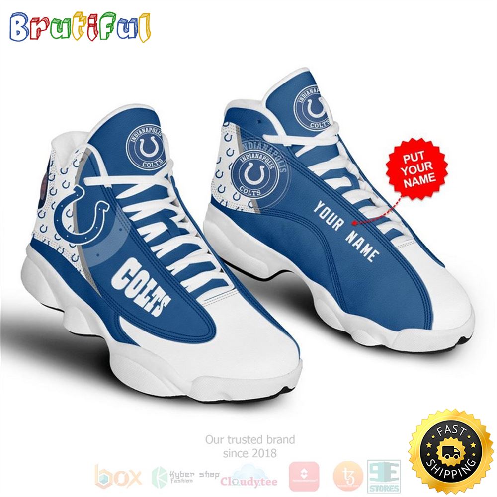 Personalized Dallas Indianapolis Colts Nfl Custom Air Jordan 13 Shoes jrteiz