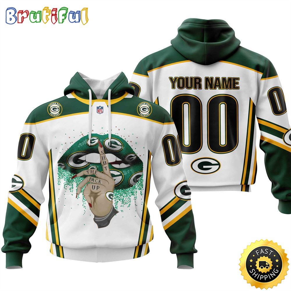 Personalized Green Bay Packers All Over Print 3D Hoodie Please Control A Mouth Unisex Hoodie 1 r57lqu