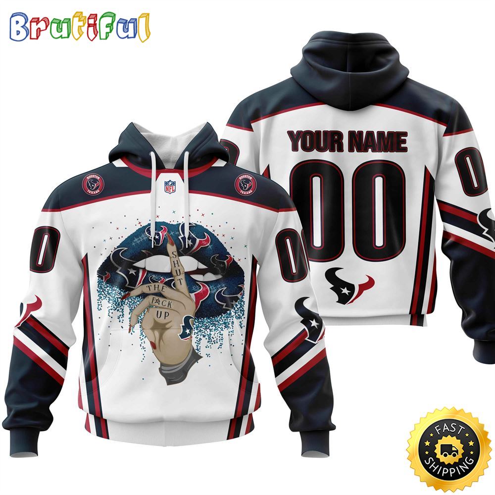 Personalized Houston Texans All Over Print 3D Hoodie Please Control A Mouth Unisex Hoodie 1 tebmtz