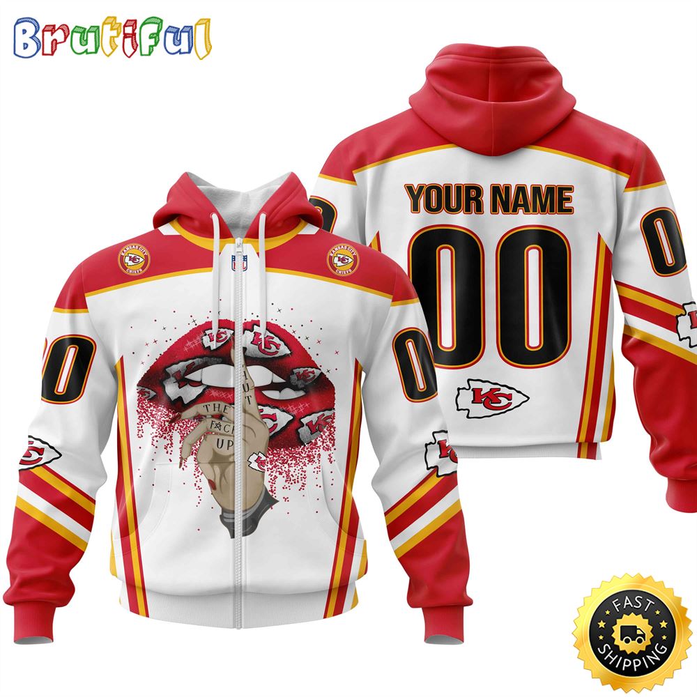 Personalized Kansas City Chiefs All Over Print Zip Hoodie 3D Please Control A mouth Unisex Zip Hoodie 1 qlccon